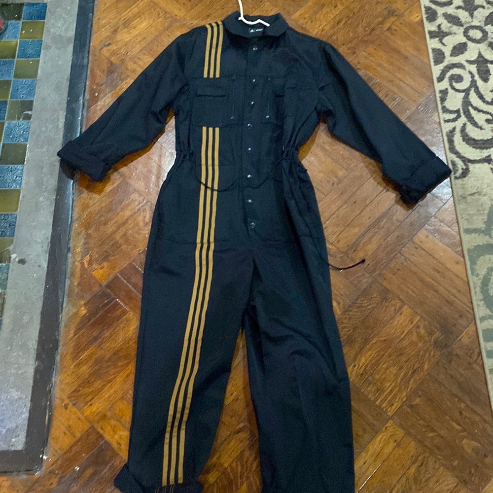 adidas Ivy Park 3-Stripes Jumpsuit (Gender Neutral) Black is King Collection